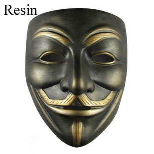 Kolekcjonerska maska Halloween jako Guy Fawkes